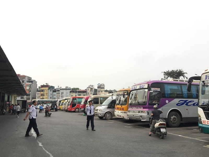 Bến xe trung tâm huyện Lâm Hà rộng 12.111m2