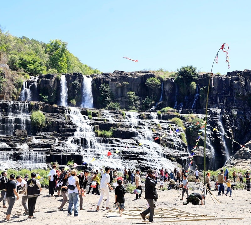 Thác Pongour được mệnh danh là “Nam thiên đệ nhất thác”